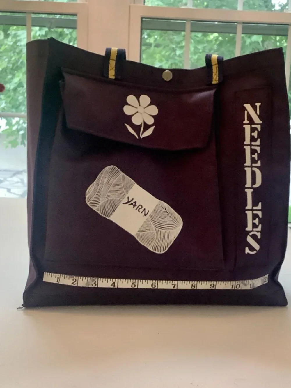 Yarn Carry Bag for Crafters Sturdy Practical Hobby Knitters